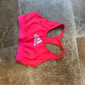 Adidas Bright Pink Athletic Bra